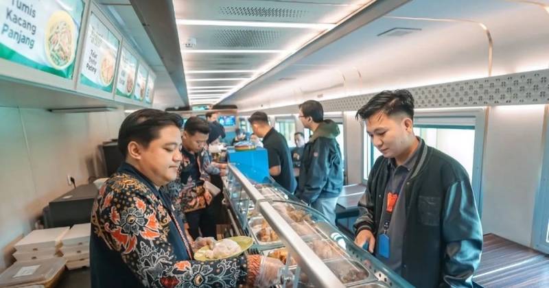 Cerita Tentang Warteg on Train: Makanannya Tak Itu-itu Saja, Baru sampai Purwokerto Sudah Ludes!