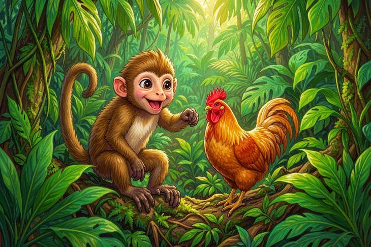 Kisah Kera dan Ayam dalam Cerita Rakyat dari Sulawesi Tenggara, Saat Perilaku Buruk Mendapat Ganjarannya