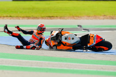 Sebelum Crash di Mandalika, Marquez Memang Pembalap yang Dikategorikan Sering Jatuh