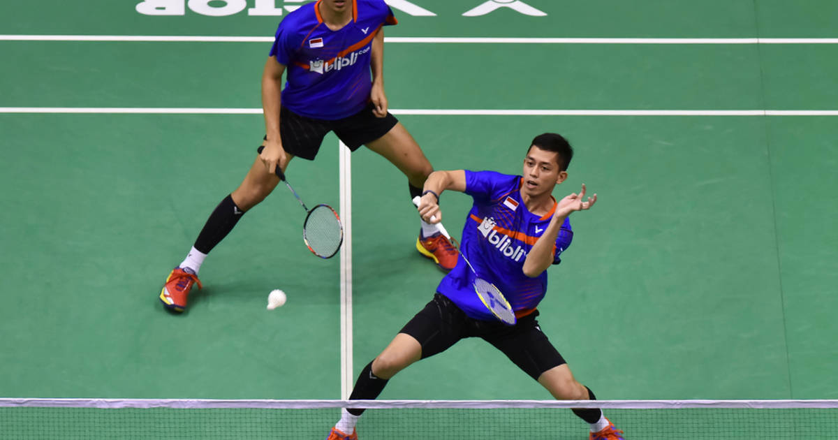 Perjalanan Fajar/Rian Menuju Podium Tertinggi Swiss Open 2022