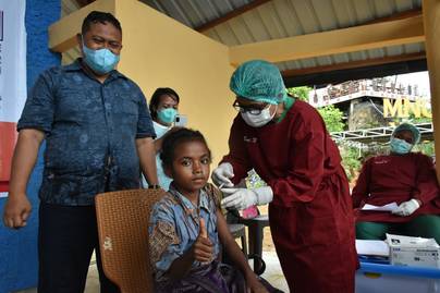 5 Bulan Berjalan, Bagaimana Capaian Vaksinasi Covid-19 pada Anak Indonesia?