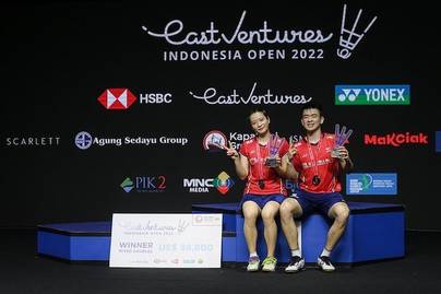 Indonesia Open 2022: China Rebut 2 Gelar, Tidak Ada Indonesia di Semifinal Sejak 40 Tahun
