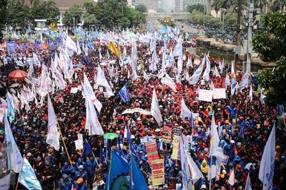 Ada 121 Ribu Tenaga Kerja Terlibat Mogok Kerja Sepanjang 2022, 973 Ribu Jam Kerja Hilang