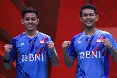 5 Besar Ranking Dunia BWF 2022 Sektor Ganda Putra, Fajar/Rian Naik ke Puncak!