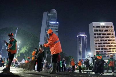 Malam Tahun Baru 2023 di DKI Jakarta Hasilkan 74 Ton Sampah, Menurun dari Sebelum Masa Pandemi
