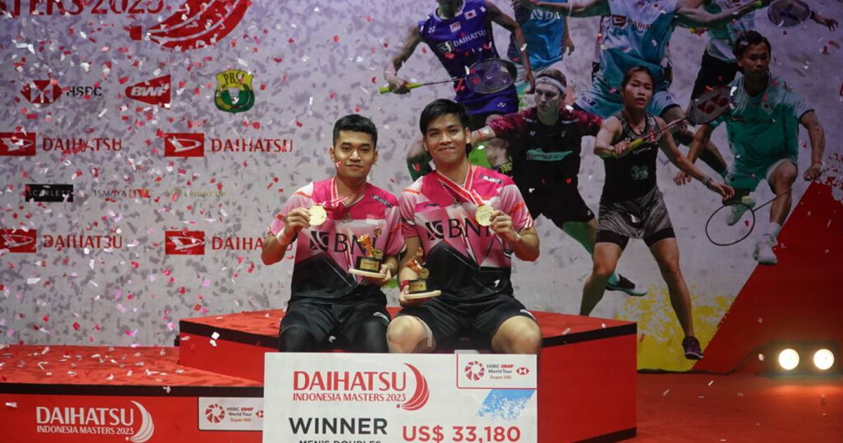 Leo/Daniel Lanjutkan Dominasi Juara Indonesia di Nomor Ganda Putra Indonesia Masters