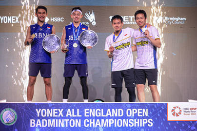 All England 2023: China & Korsel Dapat 2 Gelar, All Indonesian Final di Ganda Putra