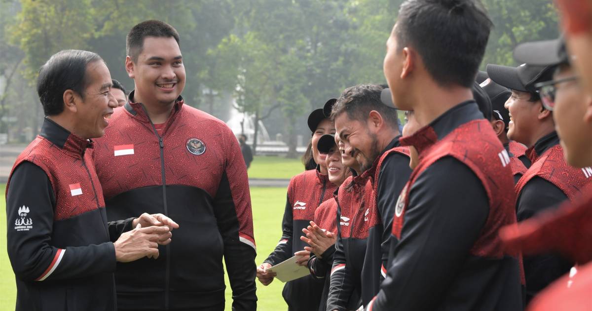 Presiden Jokowi Lepas Kontingen Indonesia di SEA Games 2023, Jumlahnya 599 Atlet