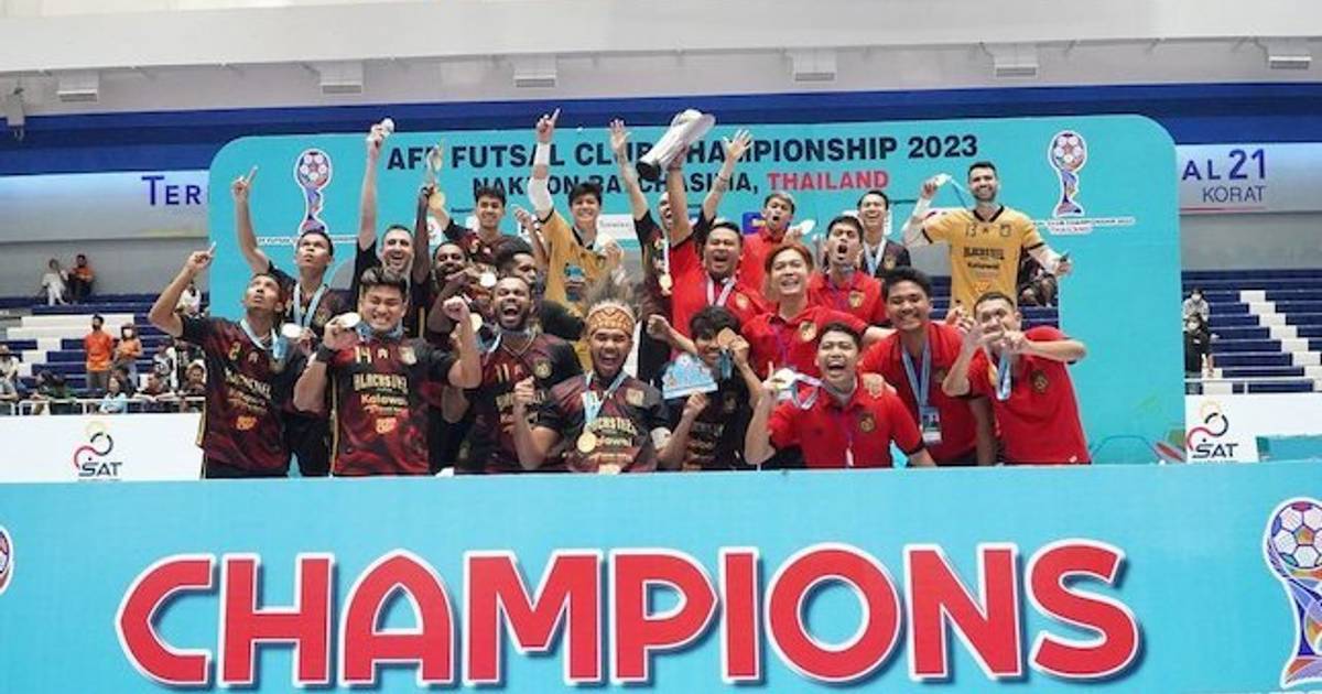 Wakil Indonesia Kembali Jadi Juara ASEAN di Futsal Lewat Black Steel Papua, Bungkam Wakil Thailand di Final