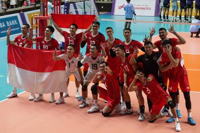 Tim Voli Indonesia Catatkan Hattrick Emas Setelah Bungkam Tuan Rumah di SEA Games 2023