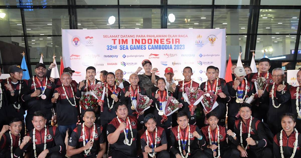 Meski Jumlah Atlet tak Sebanyak Negara Lain, Indonesia Mampu Lampaui Target Emas di SEA Games 2023