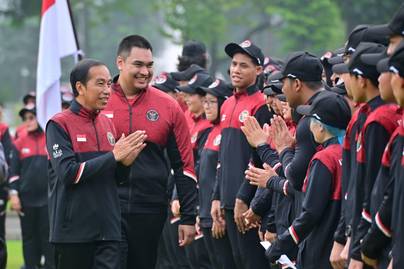 Tuntasnya Misi Jokowi di SEA Games 2023