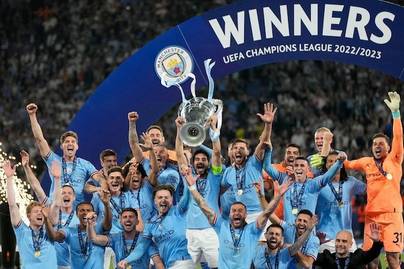 Keganasan Manchester City,  Raih Trofi Liga Champions & Treble Winner Perdana di Tahun yang Sama