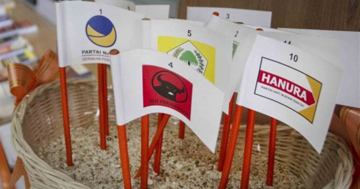 Deretan Partai dengan Perolehan Suara Terbanyak pada Pemilu 2019