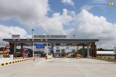 Tol Trans Sumatra Dilintasi 56 Ribu Kendaraan Per Hari, Ruas Tol Pekanbaru-Dumai Jadi yang Paling Sibuk