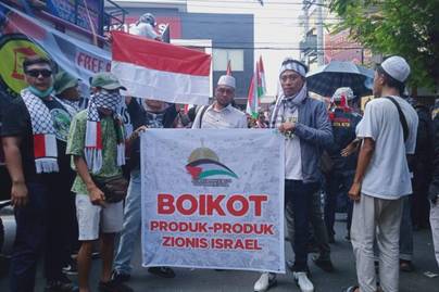 65% Warga Indonesia Dukung Aksi Boikot Produk Terafiliasi Israel