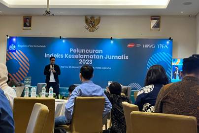Survei Yayasan Tifa & Populix: Indeks Keselamatan Jurnalis 2023 Sebesar 59,8 Poin