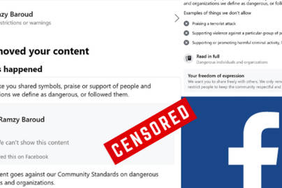 Ada Sensor Konten Palestina di Facebook dan Instagram?