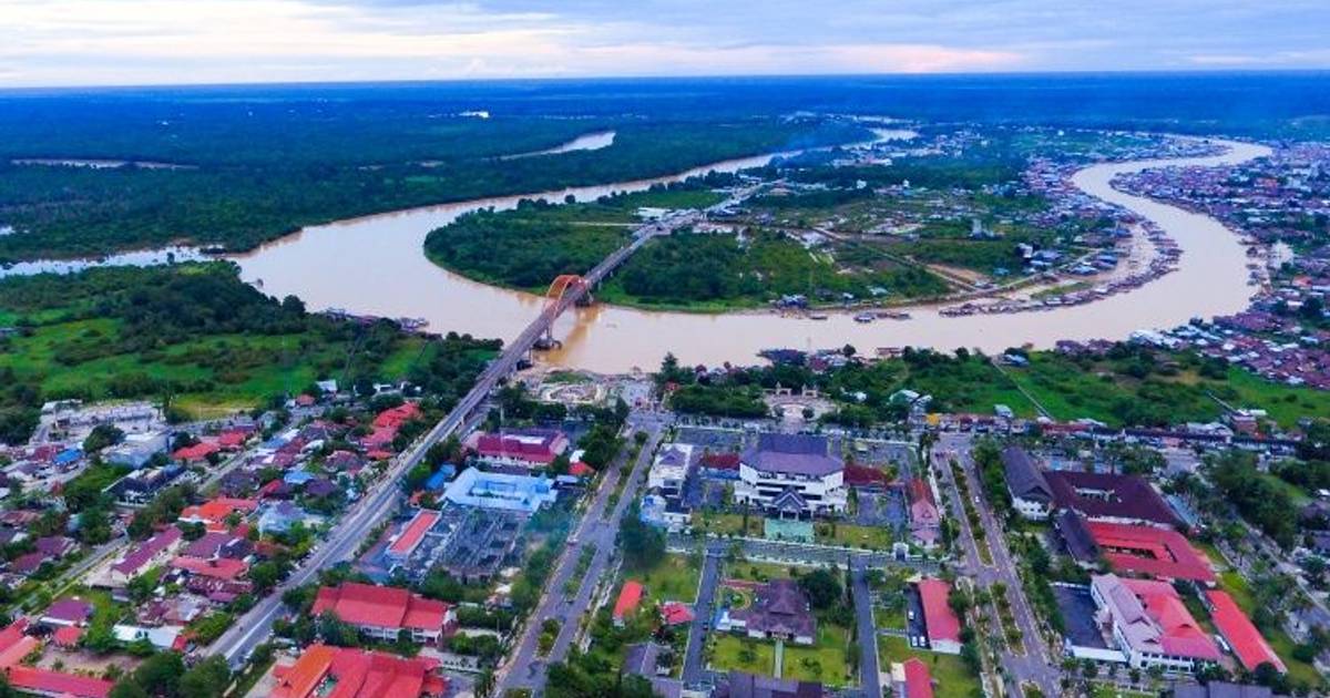 10 Kota Terluas di Indonesia
