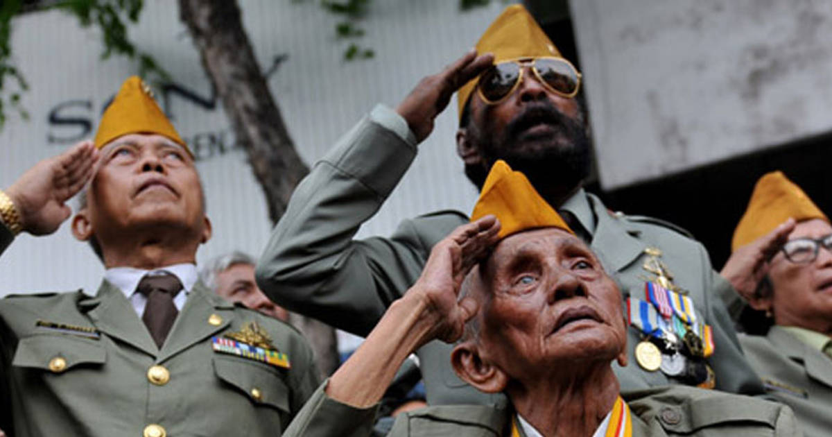 Berapa Jumlah Veteran di Indonesia?