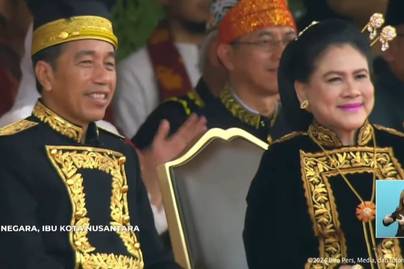 Akhiri Masa Jabatan, Jokowi Kenakan Baju Adat Kustin di Upacara HUT RI Ke-79