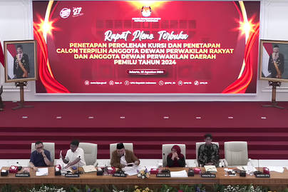 Pengumuman Hasil Pileg 2024: 8 Partai Lolos Parlemen 2024-2029