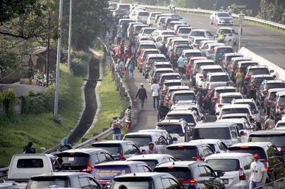 Libur Panjang, Volume Kendaraan Puncak Mencapai 50 Ribu di Akhir Pekan