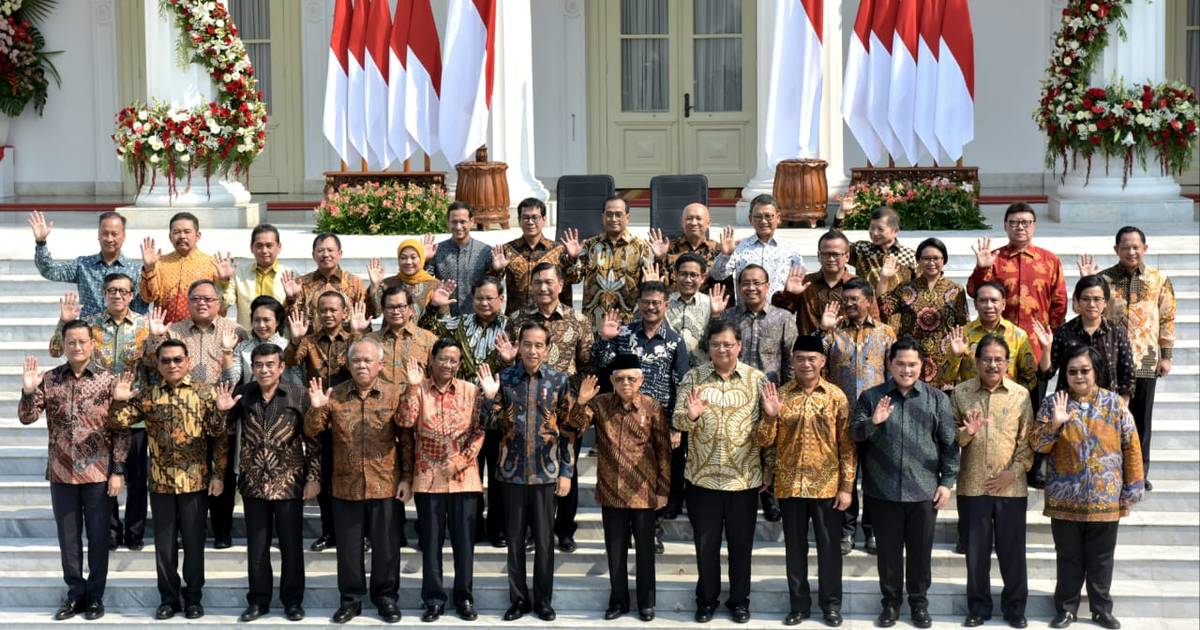Rencana Ditambah, Simak Jumlah Kementerian Indonesia Dibanding Negara Lain