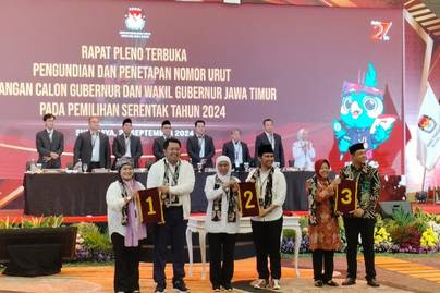 Elektabilitas Khofifah-Emil Unggul di Pilkada Jawa Timur 2024