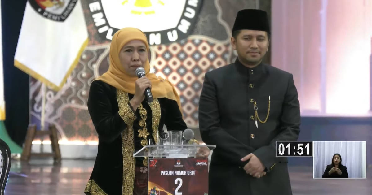 Hasil Quick Count Terbaru Pilkada Jatim 2024: Khofifah-Emil Unggul Lebih dari 50%