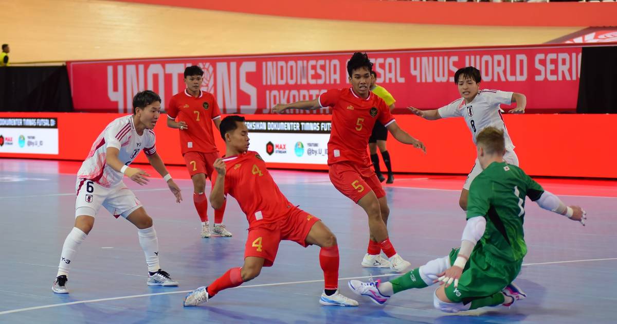 Timnas Indonesia Libas Jepang 1-0 di Futsal 4 Nations World Series