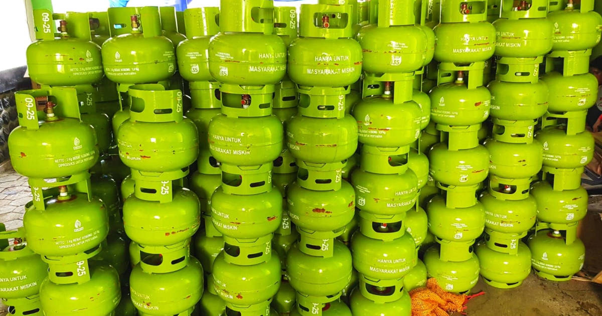 Kuota Harian Gas LPG di Agen, Pangkalan, dan Pengecer