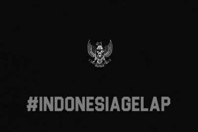 Ramai #IndonesiaGelap, Simbol Kemarahan Warga RI
