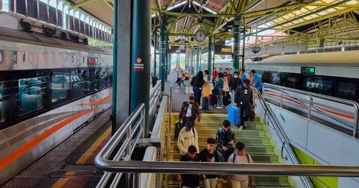 Lebih dari 1 Juta Tiket Kereta Terjual untuk Mudik Lebaran, Stasiun Mana yang Paling Ramai?