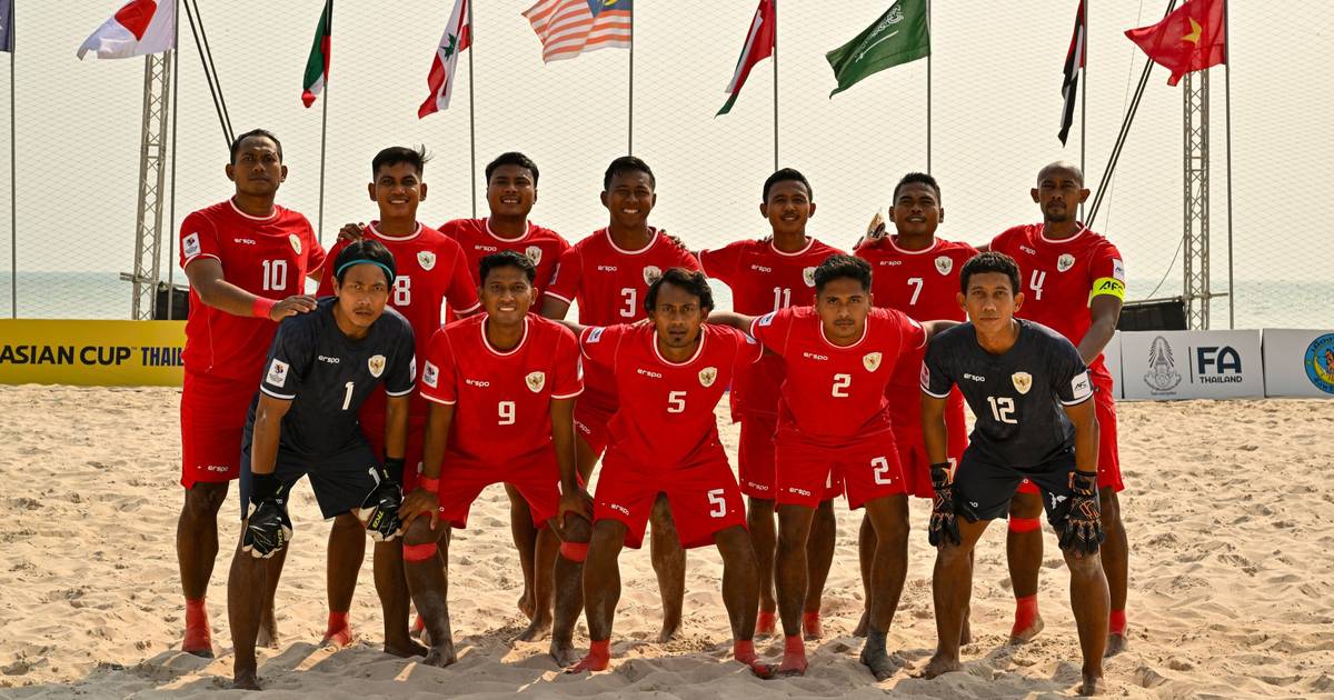 Naik 15 Peringkat, Inilah Ranking Timnas Sepak Bola Pantai Indonesia Terkini