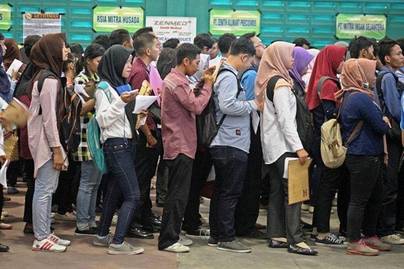 Jumlah Pengangguran RI Naik 1% pada Februari 2025