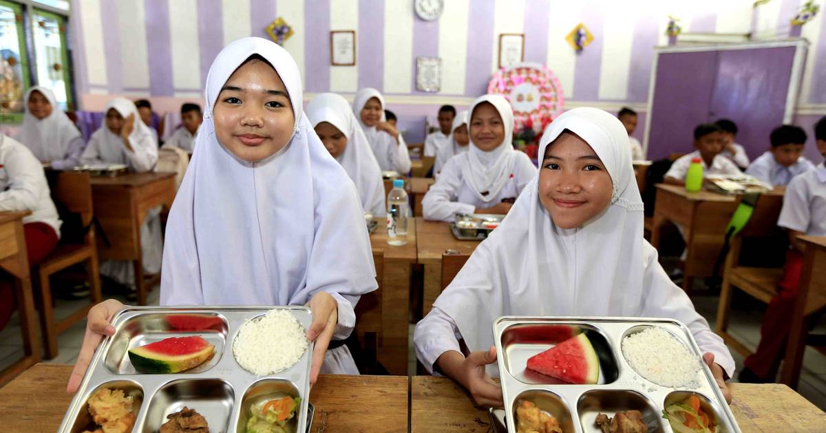 Penerima MBG Didominasi Siswa SD per April 2025