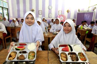 Penerima MBG Didominasi Siswa SD per April 2025