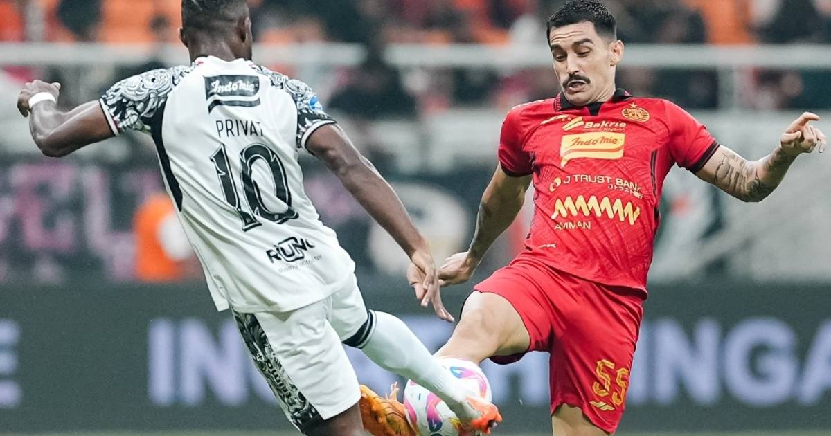 Kalahkan Bali United dengan Skor 3-0, Persija Naik ke Posisi Enam