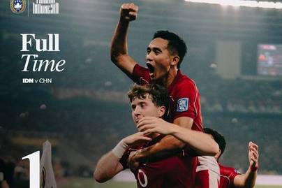 Menang 1-0 Atas China, Timnas Indonesia Ulangi Sejarah 68 Tahun Lalu