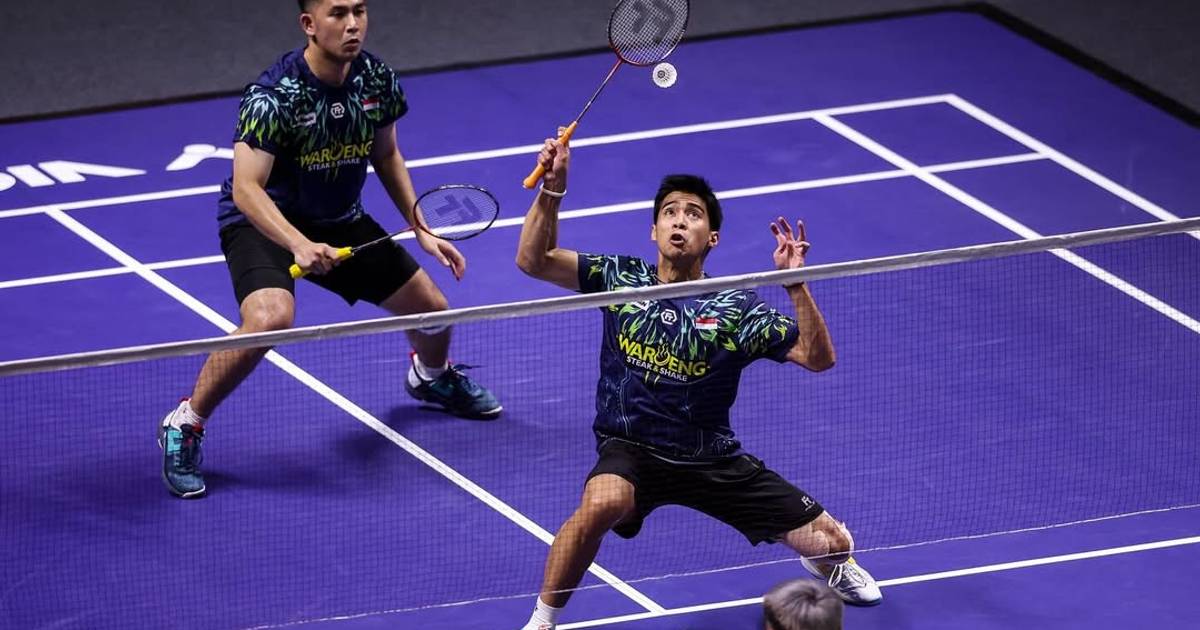Sabar/Reza Terus Maju! Ini Daftar Peringkat Dunia Ganda Putra Pasca Indonesia Open 2025