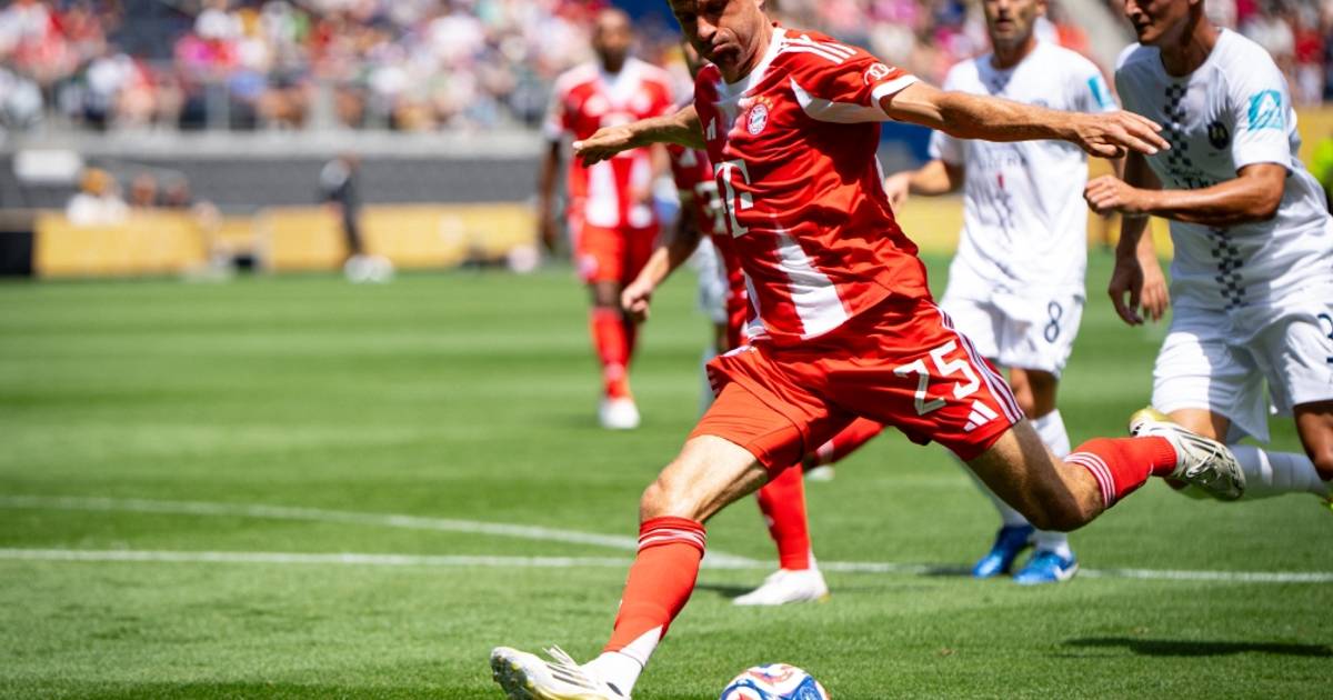 Statistik Bayern vs Auckland City, Die Roten Tak Terbendung
