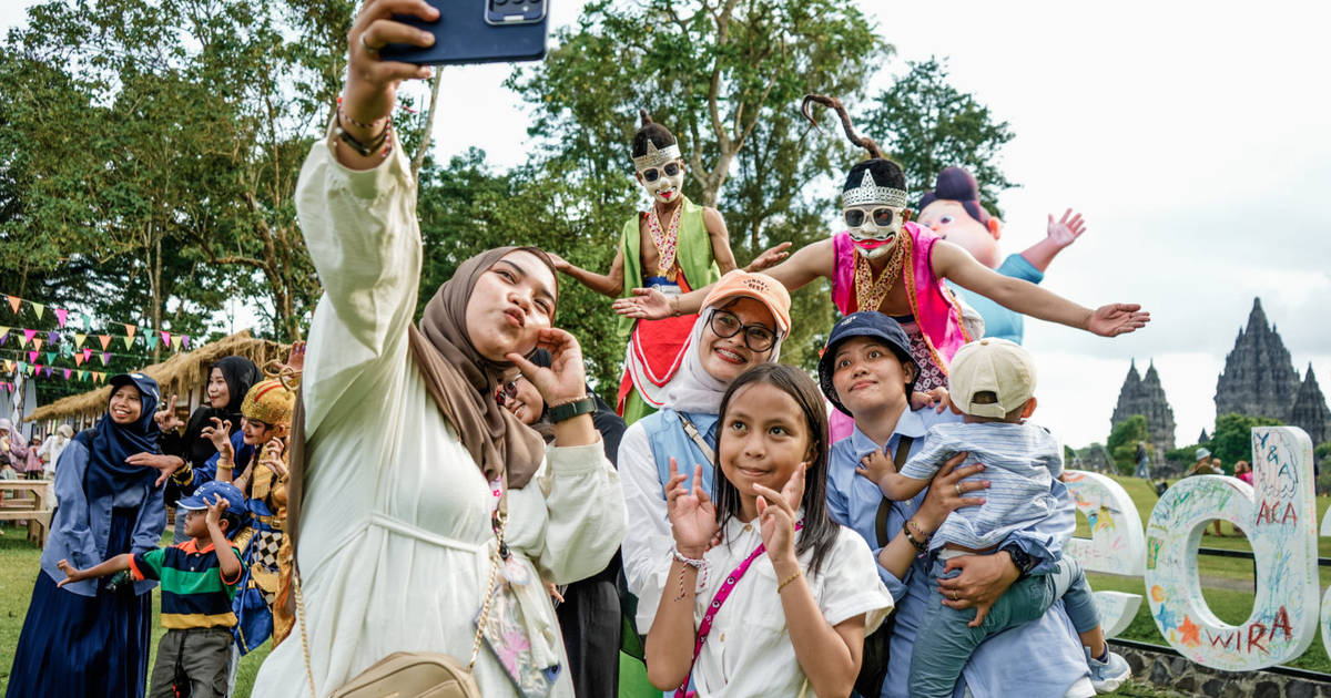 Jumlah Kunjungan Wisnus Tembus 613 Juta Semester I 2025