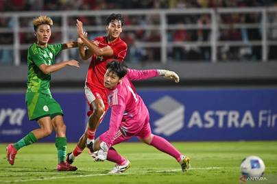 Head-to-Head Indonesia U-23 vs Korsel U-23, Persentase Menang Garuda Muda 12,5%