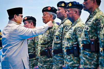 11 Purnawirawan TNI Terima Kenaikan Pangkat Istimewa dari Presiden Prabowo