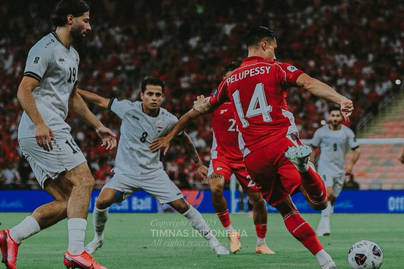 Skor 0-1 Hasil Pertandingan Timnas Indonesia vs Irak, Merah Putih Telan Kekalahan Kedua