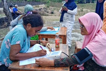 10 Provinsi dengan Persentase Keluhan Kesehatan Paling Rendah 2025