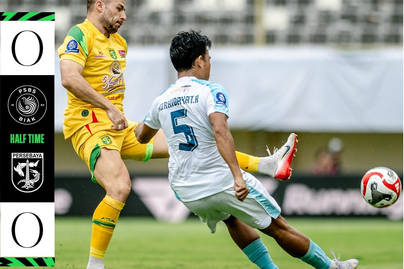 Skor 0-0 Hasil Pertandingan PSBS vs Persebaya, Green Force Raih 1 Poin dengan 9 Pemain