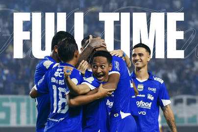 Skor 2-0 Hasil Pertandingan Persib vs Persis, Maung Bandung Tembus 5 Besar