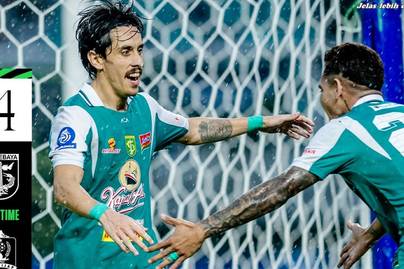Hasil Pertandingan Persebaya vs Persijap Skor 4-0, Green Force Raih Victory Terbesar